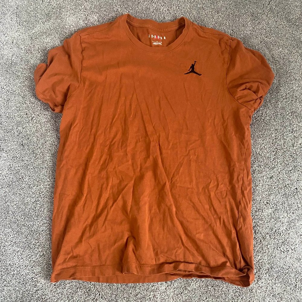Orange Jordan Shirt